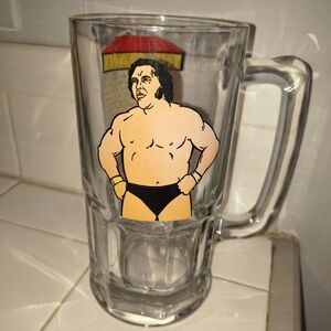 Vintage WWF Beer Mug